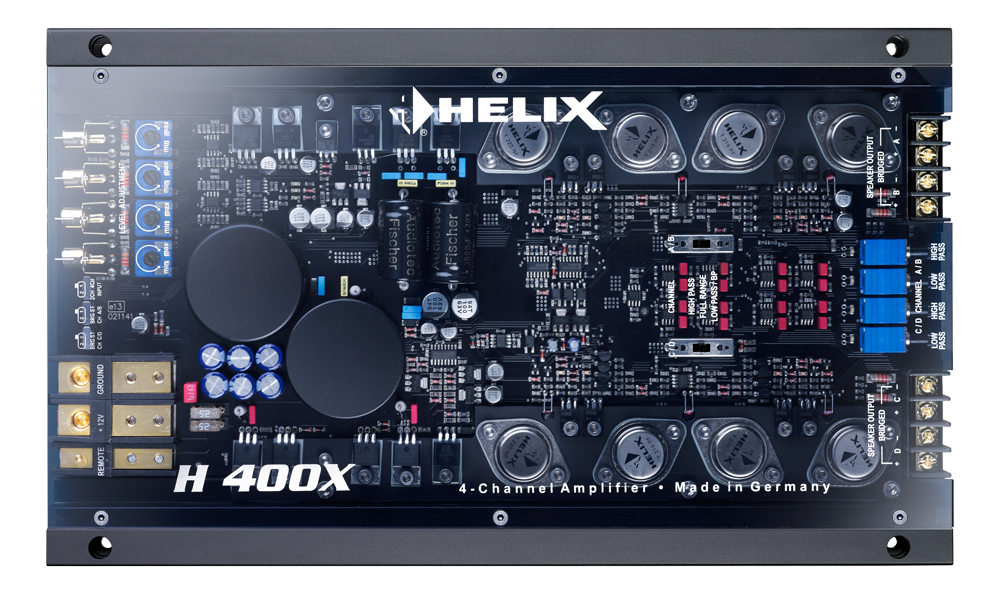 AMPLIFIER 4 KÊNH HELIX H400X